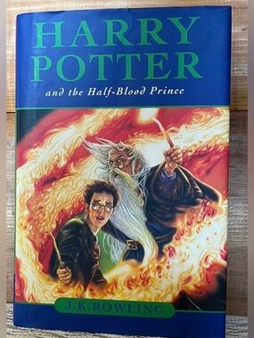 HARRY POTTER - “Harry Porter and the Half Blood Prince” Novel, by J.K. Rowley